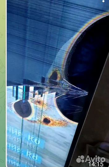 Телевизор ЖК на запчасти