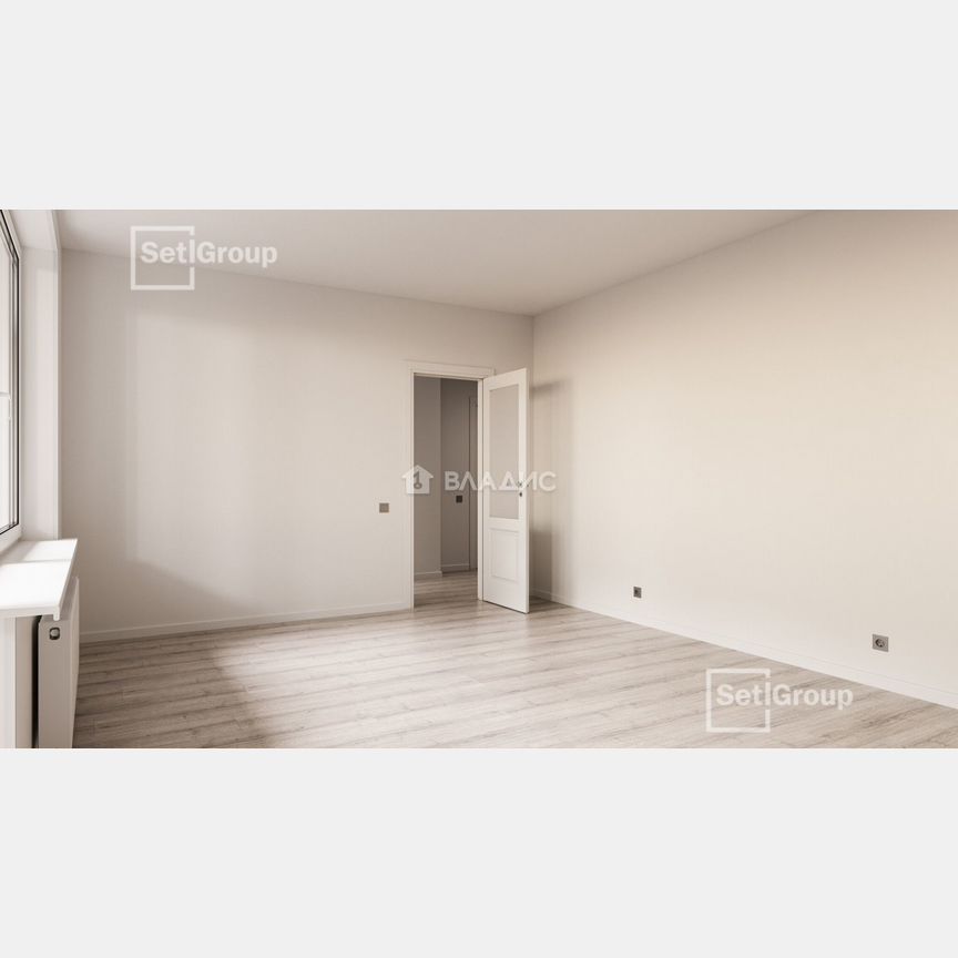 2-к. квартира, 54 м², 4/12 эт.