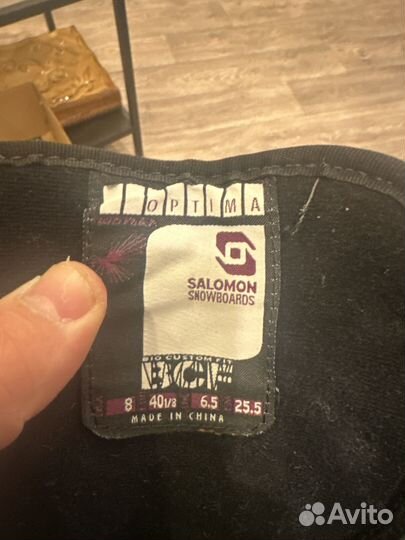 Сноубордические ботинки женские salomon