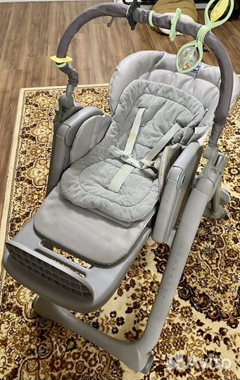 Стульчик для кормления chicco polly magic relax