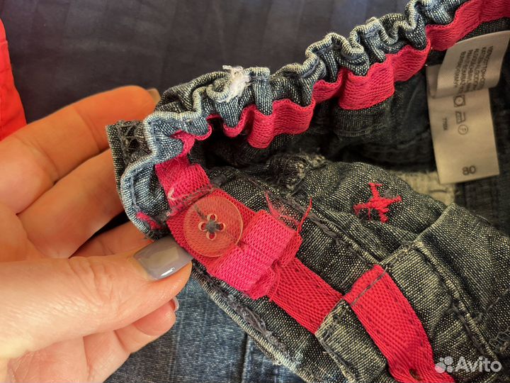 Брючки для девочки 80 размер