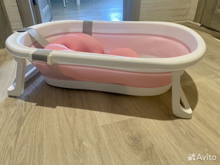 Ванночка для новорожденных складная