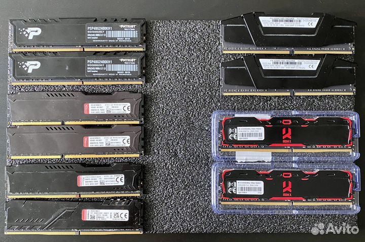 Оперативная память DDR3,4