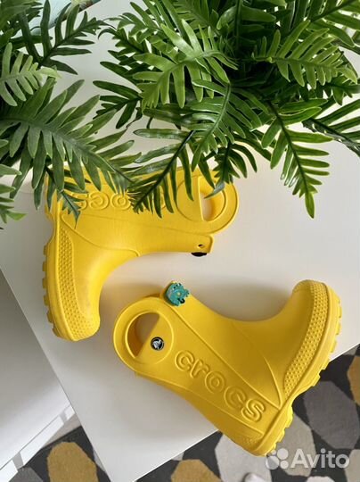 Резиновые сапоги crocs c9