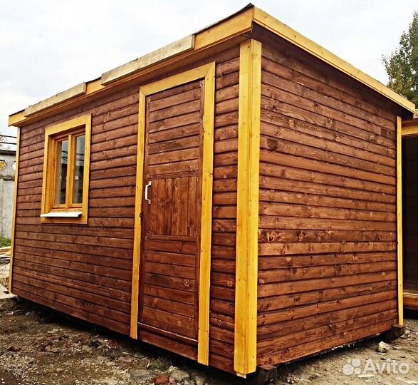 Бытовка зимняя блок-контейнер