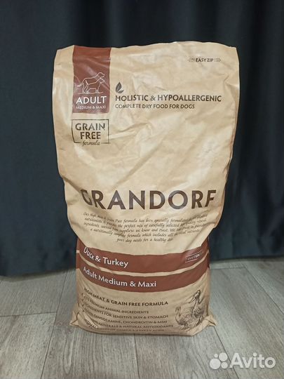 Корм для собак grandorf