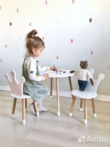 Детский стол и стул