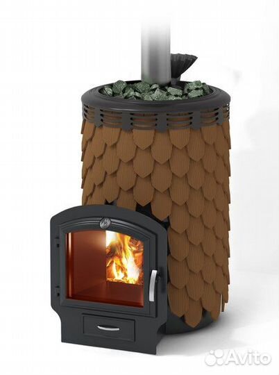 Печь банная Альфа Панголина Лайт Inox чдбсэ зк те