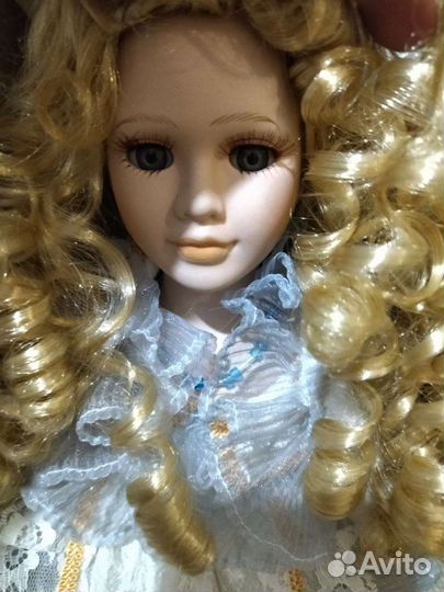 Кукла фарфоровая, раритетная, Германия