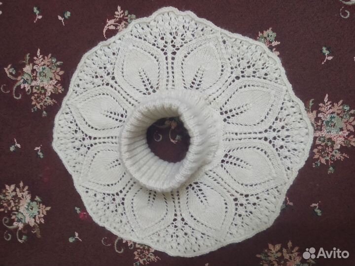 Свяжу Манишка Воротник