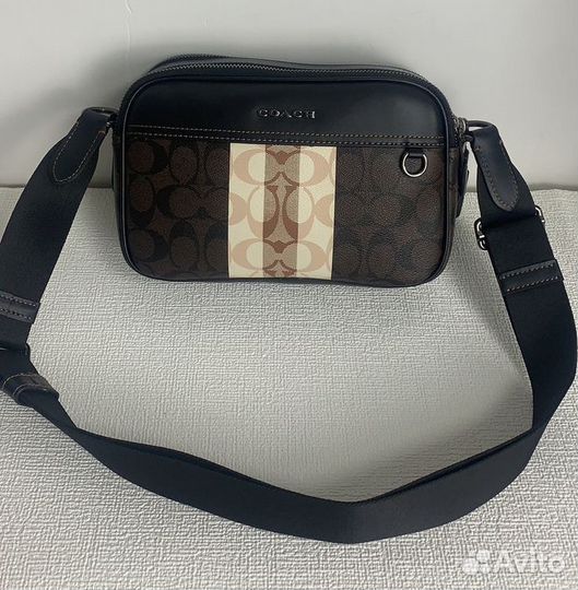 Мужская сумка coach Graham Crossbody In Blocked