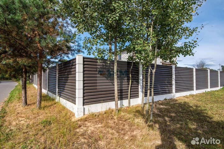 Забор жалюзи