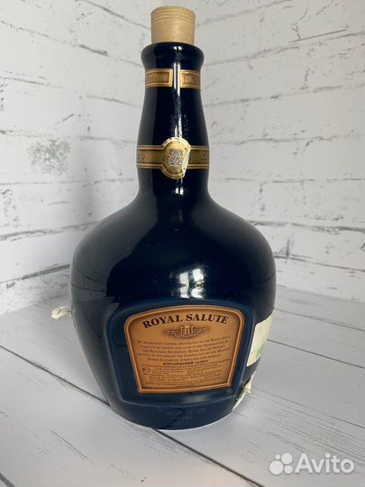 Бутылка из под виски 21 гтд Штоф