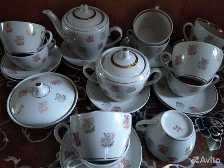 Сервиз чайный советский, кофейный гдр