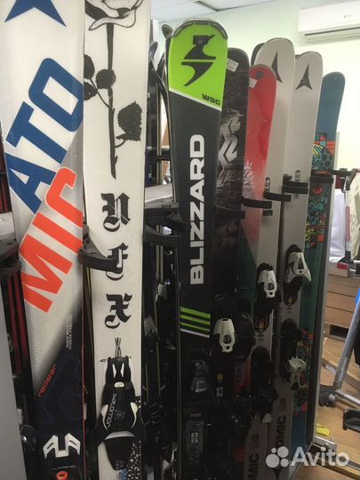 Горные лыжи Fischer Salomon Atomic Blizzard K-2