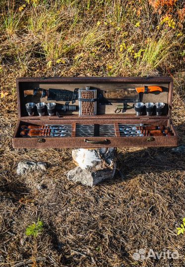 Набор для шашлыка подарочный