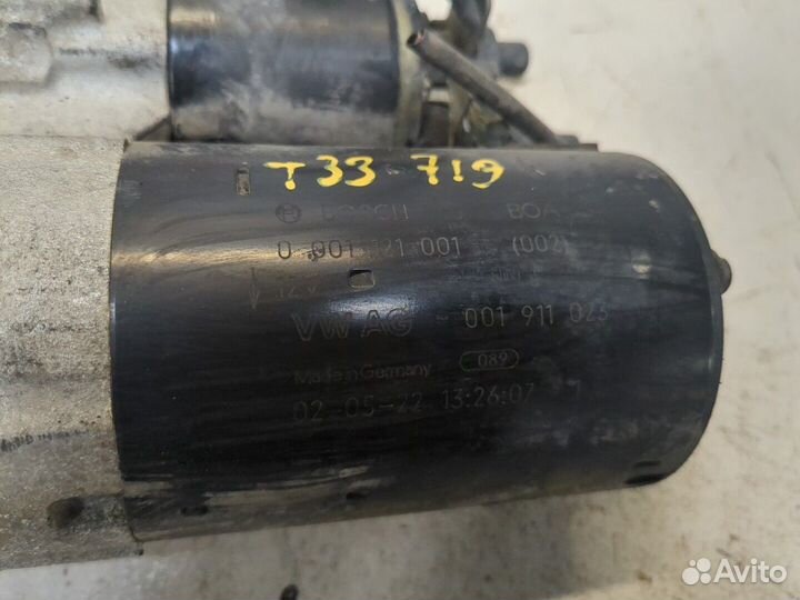 Стартер Skoda Fabia, 2002