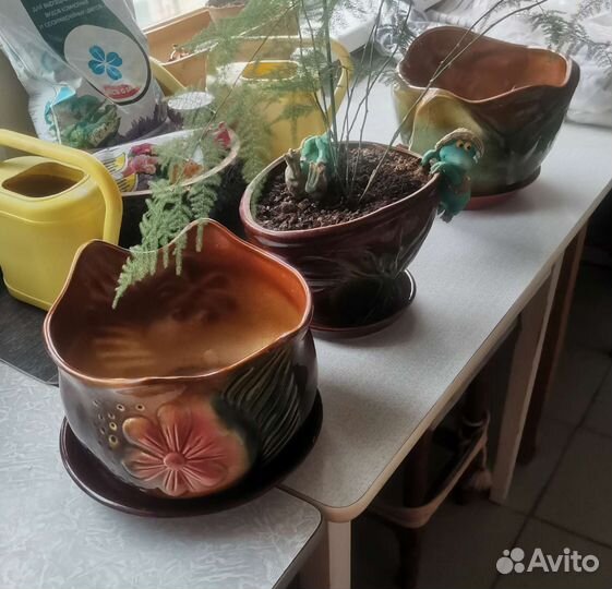 Керамический горшок