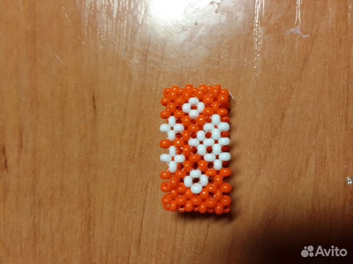 Кольцо из бисера