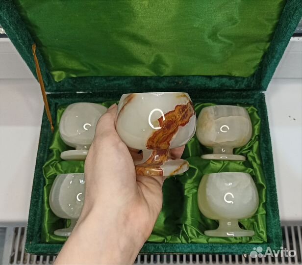Бокалы из оникса
