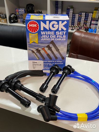 Бронепровода Honda D15B/D16A RC-HE73 NGK