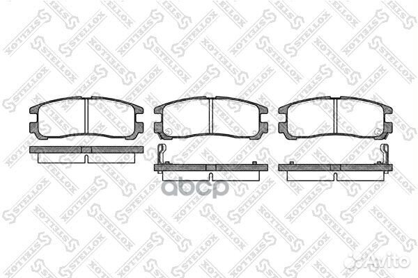 302 002-SX 291 02FDB803 колодки дисковые з M