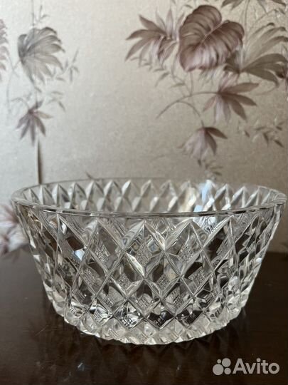 Ваза хрустальная СССР 22см