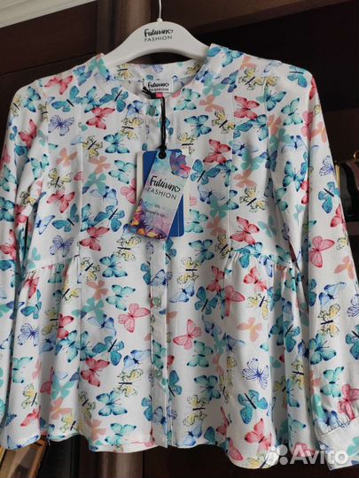 Блузка для девочки новая Futurino р116