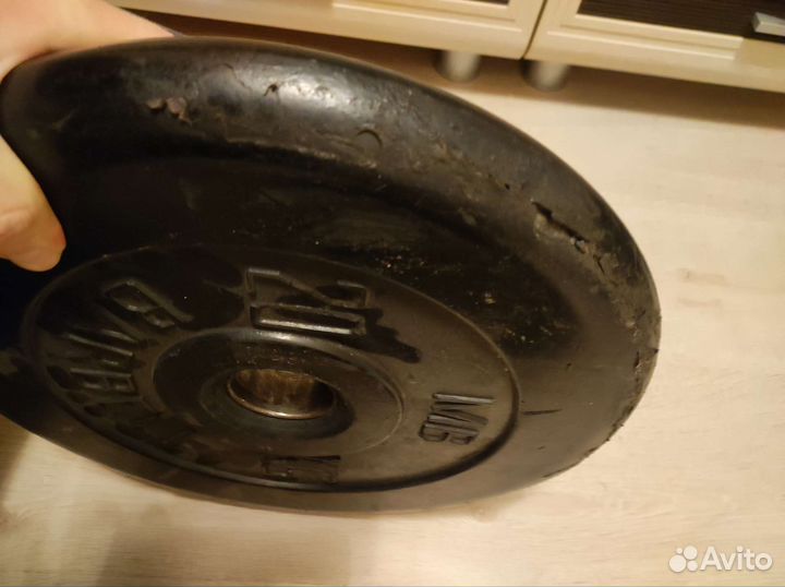 Диски (блины) barbell для олимпийского грифа d 50