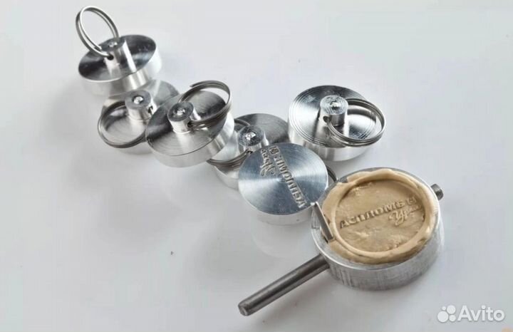 Пломбиры под пластилин, печать для пластилина