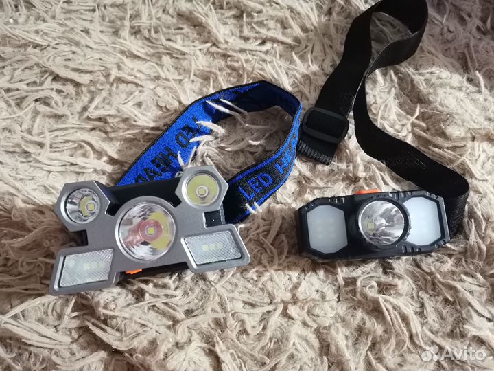 Налобный фонарь аккумуляторный