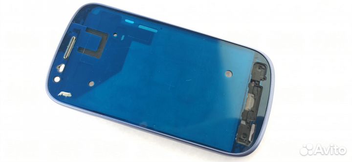 Рамка дисплея Samsung Galaxy S3 mini (i8190) синий