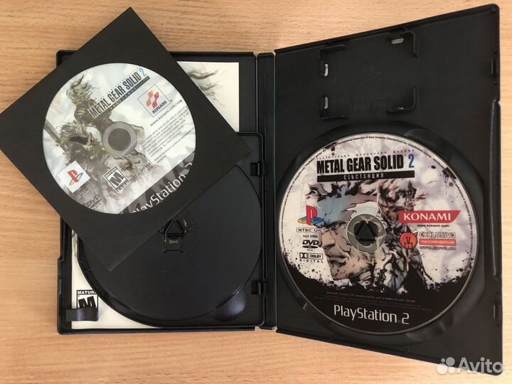 Metal Gear Solid 2 для PS2, FUN и USA версии