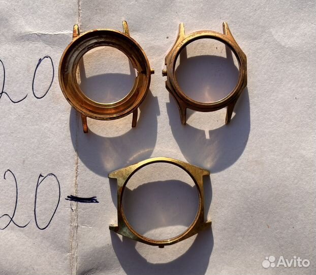 Позолоченные часы СССР