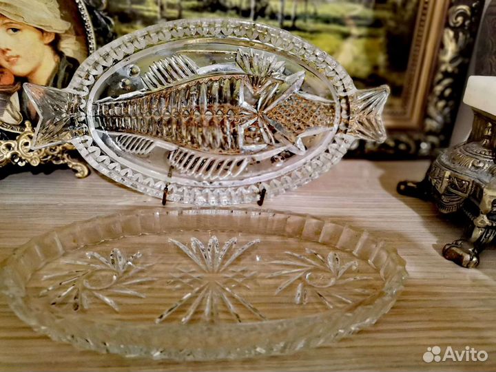Хрустальная посуда. Винтаж