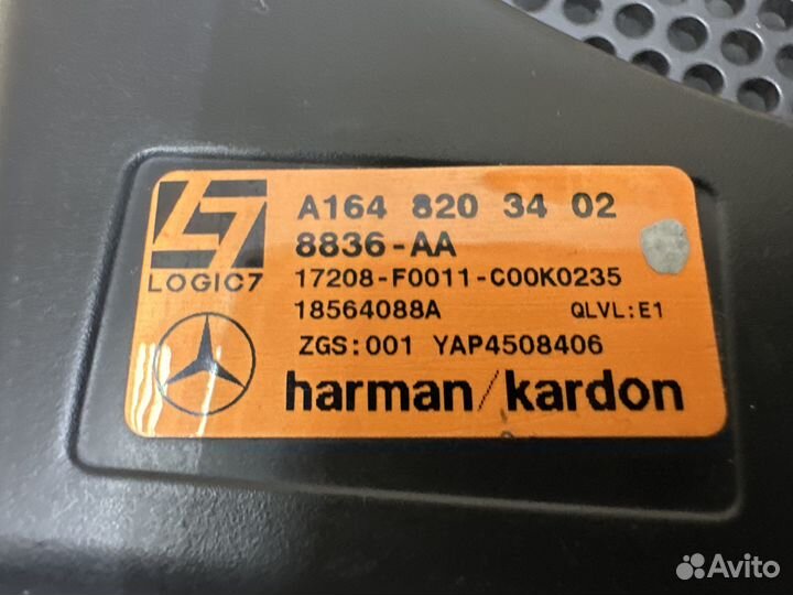 Сабвуфер Harman/Kardon Mercedes GL W164