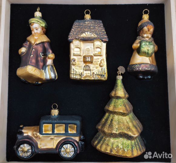 Лефортовский фарфор ёлочные игрушки