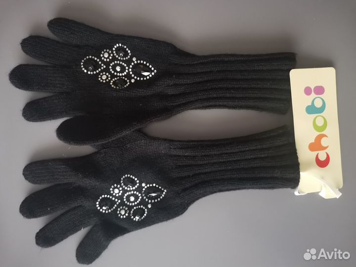 Chobi комплект шапка/варежки 54-56