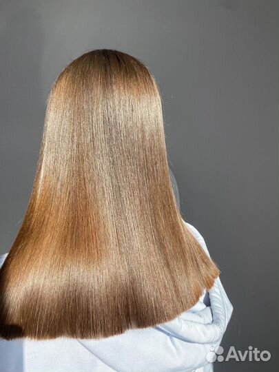 Кератиновое выпрямление