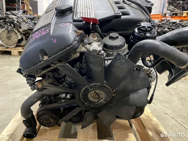 Двигатель 306S3 M54B30 для BMW X5 E53 в сборе рест мин пробег