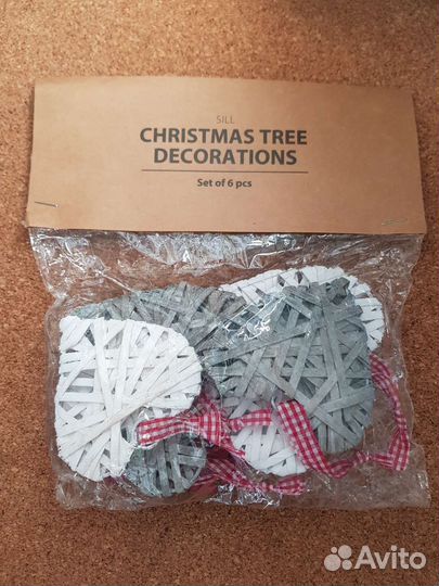 Елочные украшения jysk