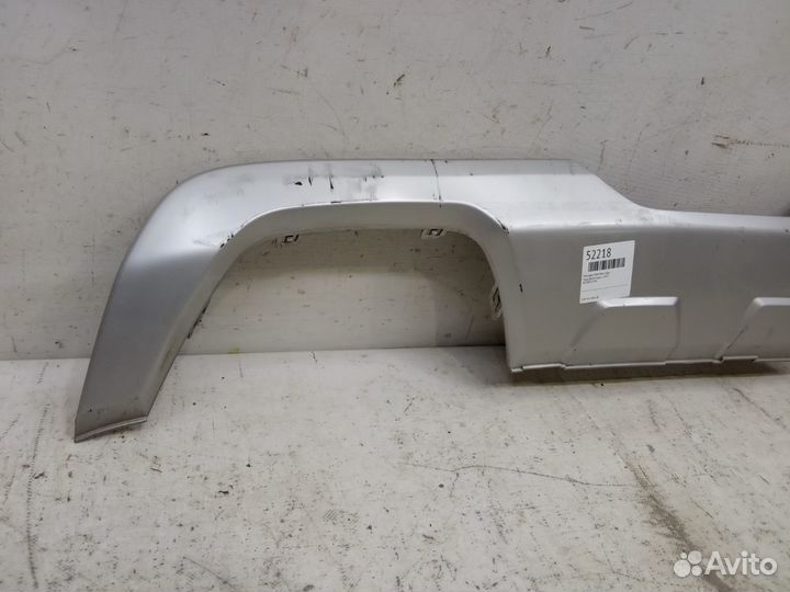 Накладка бампера задняя Лада Веста Кросс 2015