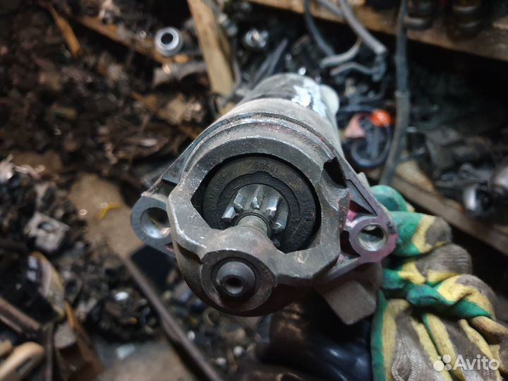 Стартер Audi a8 d2 v8 3.7 4.2 aqf auw akc abz а8