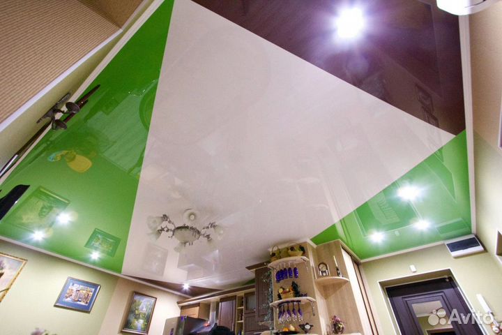 Натяжной потолок за 1 день