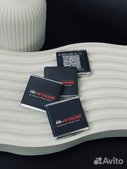 Шоколад на заказ молочный 5 г