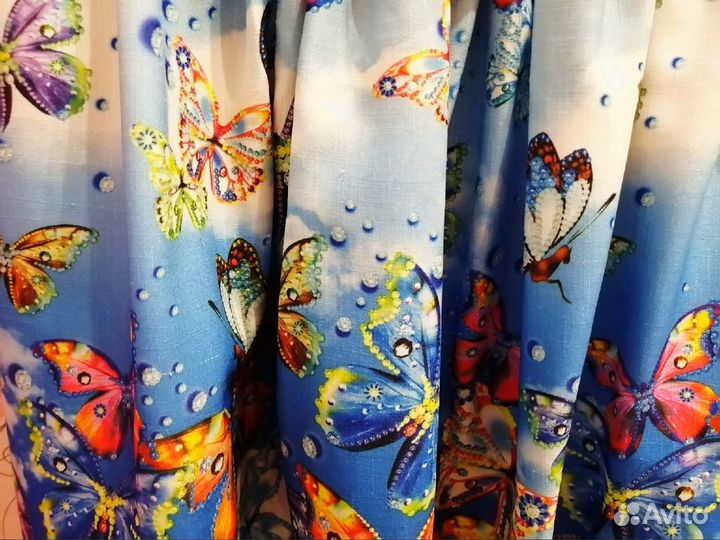 Платье LOL голубое