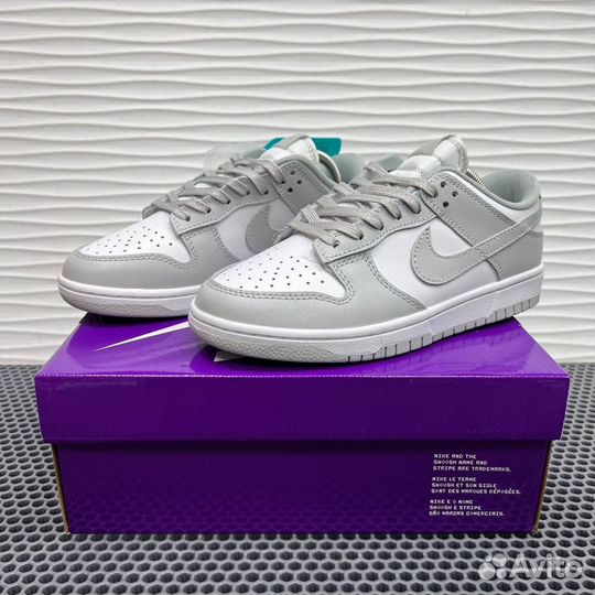 Кроссовки Nike sb dunk серые