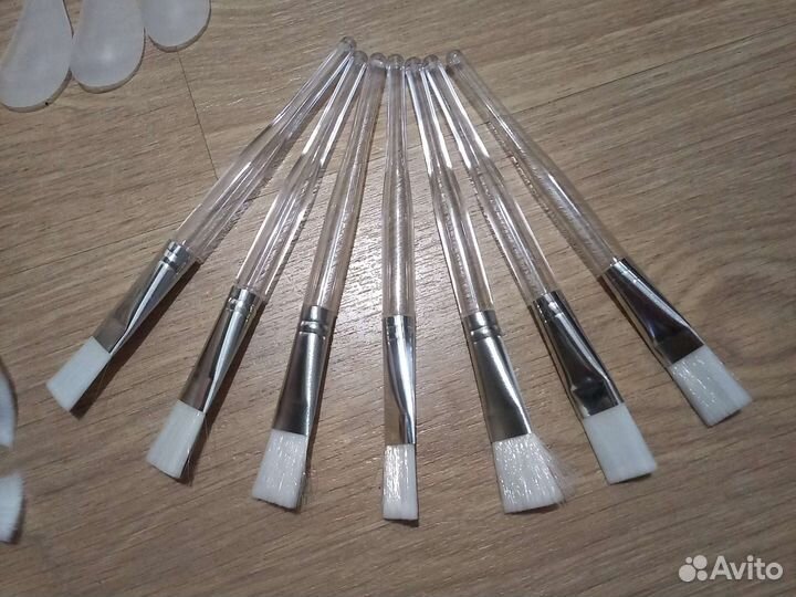 Силиконовые миски + кисти + лопатки + мерные ложки