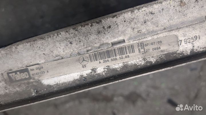 Радиатор охлаждения двигателя Mercedes C W204, 200