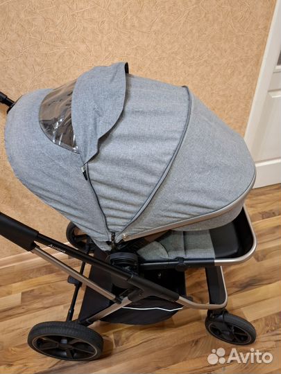 Коляска Carrello Aurora 2 в 1 серая